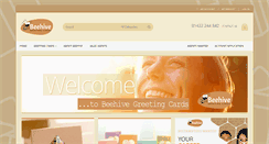 Desktop Screenshot of beehivecards.com